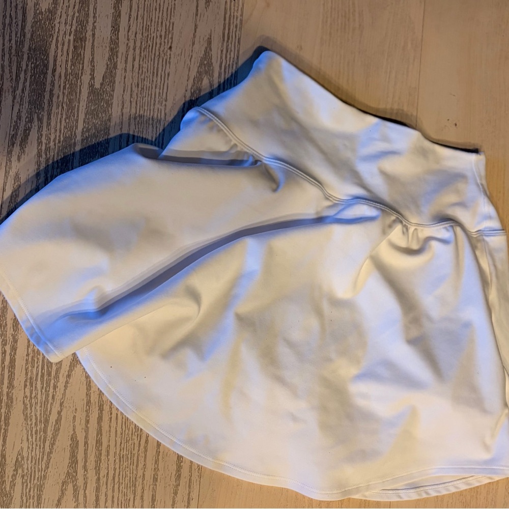 Nike White Athletic Tennis Skirt